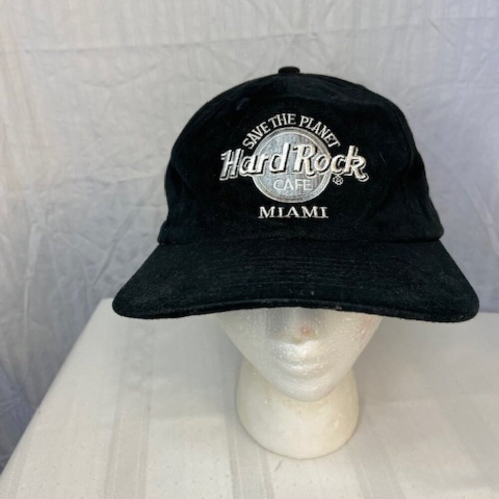 Black Hard Rock Cafe Miami baseball cap
